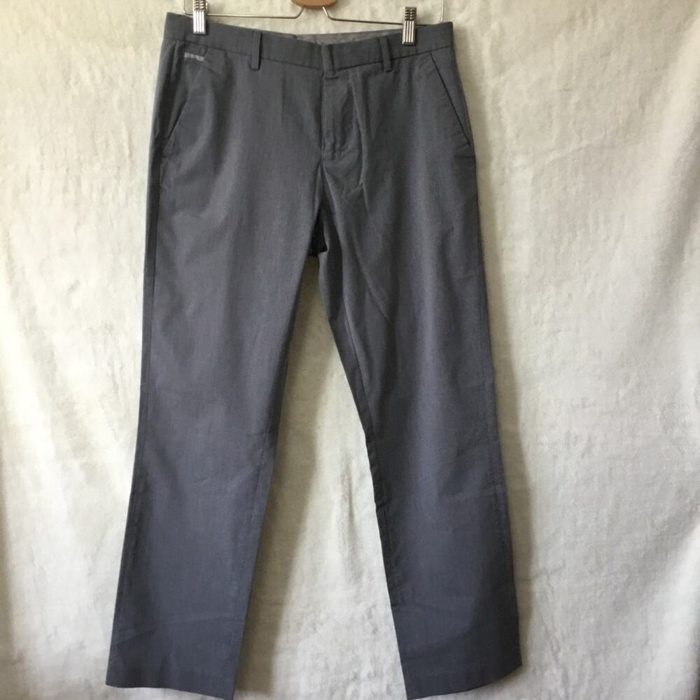 Calvin Klein Light Gray Men's Slim-Fit Pants